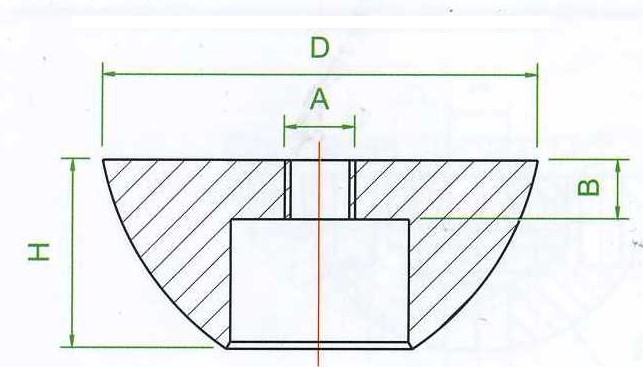 Recess holder Magnetic - 6150M